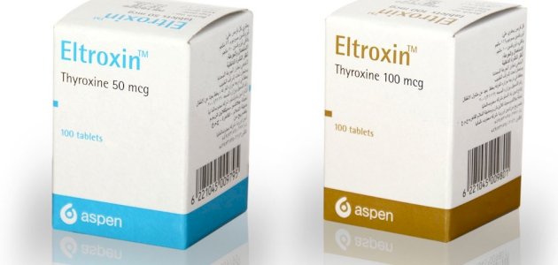 دواء التروكسين 50 و100 Eltroxin: دواعي الاستعمال والأعراض والأضرار المحتملة والسعر‎