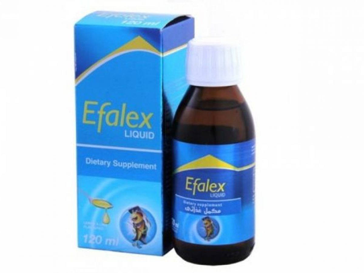 دواعي استعمال ايفالكس شراب EFALEX للأطفال والكبار وفوائده لتقوية الذاكرة والسعر والجرعة‎