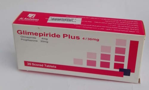 ما هي دواعي استعمال جليميبرايد بلس Glimepiride أقراص والآثار الجانبية والسعر والبديل؟‎