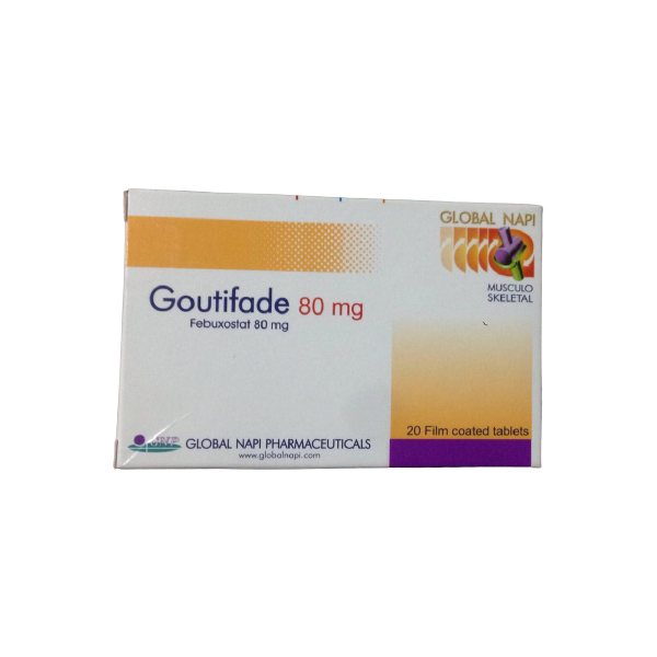 معلومات عن دواء جاوتيفيد GOUTIFADE لعلاج النقرس والجرعة والسعر والبديل‎