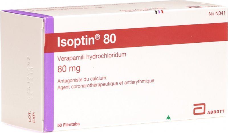 استخدامات ايسوبتن ريتارد Isoptin والأضرار والبديل والسعر‎