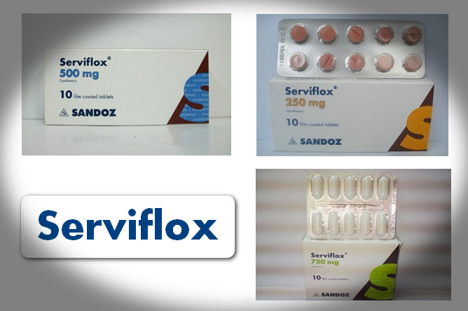 استخدامات سرفيفلوكس Serviflox والآثار الجانبية والسعر والبديل والجرعة‎