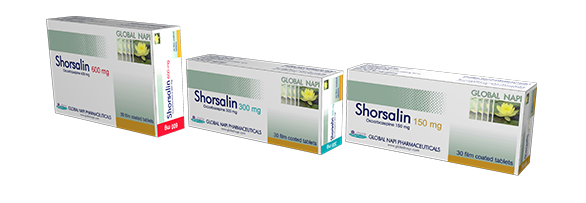 استخدامات شورسالين SHORSALIN والسعر والجرعة والآثار الجانبية‎