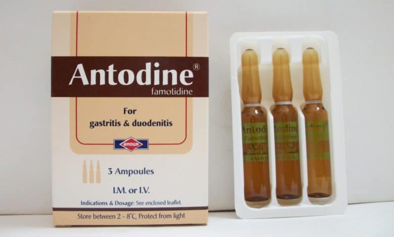 استعمالات انتودين antodine 40 و20 للقولون والجرعة والأضرار والسعر‎