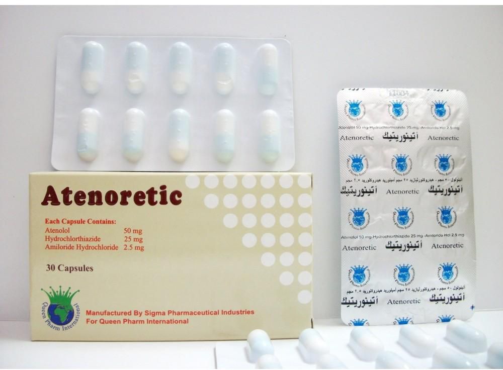 ماذا يعالج دواء اتينوريتيك Atenoretic والجرعة والآثار الجانبية والسعر‎