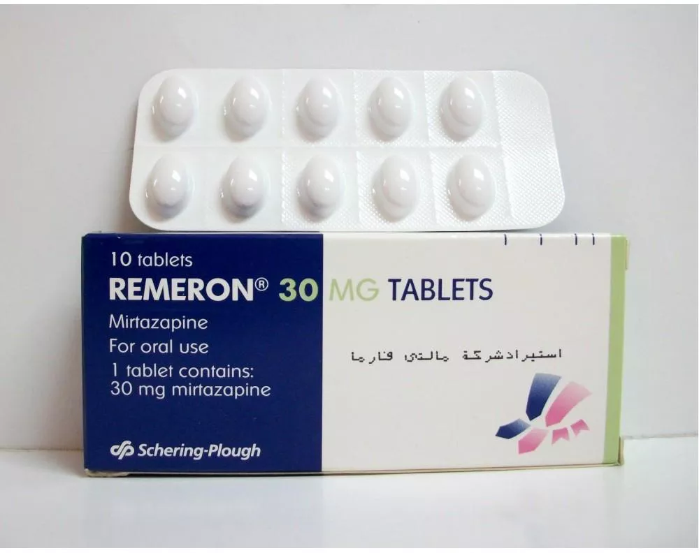 ماذا يعالج دواء ريميرون remeron والسعر والجرعة والأضرار والبديل‎