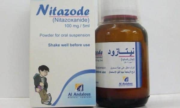 استخدام نيتازود Nitazode أقراص وشراب مطهر معوي والسعر والجرعة والآثار‎