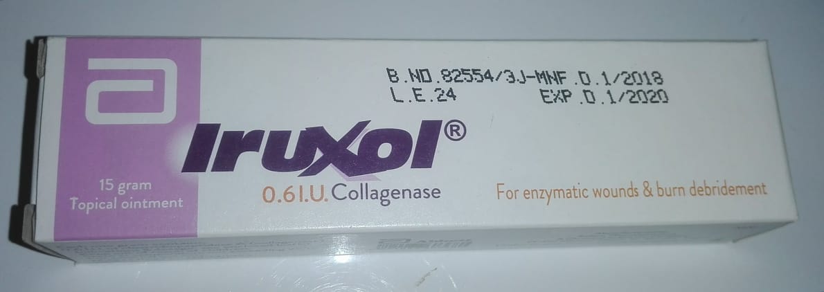 سعر واستخدامات مرهم ايروكسول Iruxol الأفضل لالتئام الجروح‎