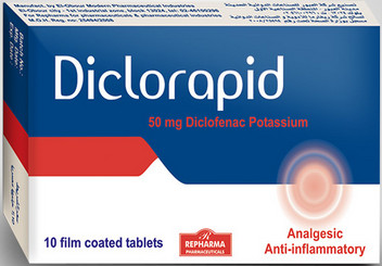 سعر ديكلورابيد Diclorapid ودواعي الاستعمال والأضرار والجرعة