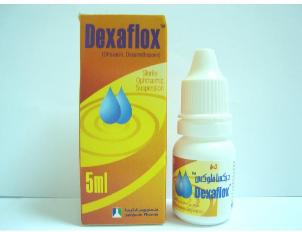 استخدامات قطرة ديكسافلوكس dexaflox والسعر والأعراض والبدائل‎