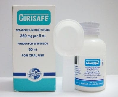 جرعة كيوريسيف شراب للأطفال وأقراص للكبار مضاد حيوي curisafe‎