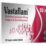 فاستافلام 50 Vastaflam أقراص مُسكنة ومضادة للالتهاب.. والجرعة والسعر