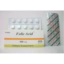 دواعي استعمال فوليك اسيد ميباكو اقراص Folic Acid Mepaco.. السعر والجرعة والآثار الجانبية‎